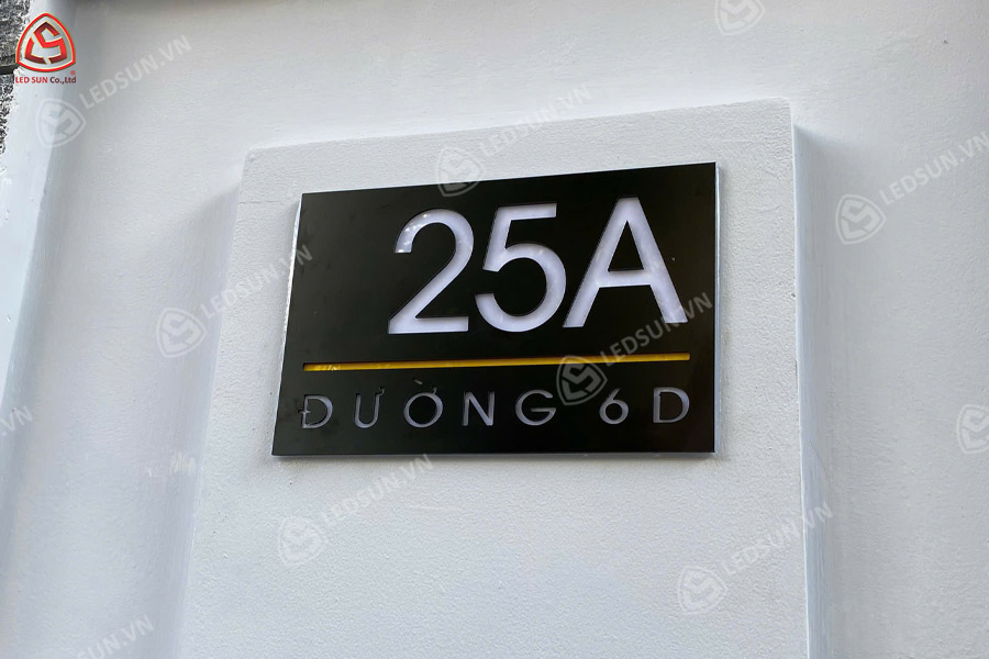 Lắp đặt và bàn giao biển số nhà quận Phú Nhuận