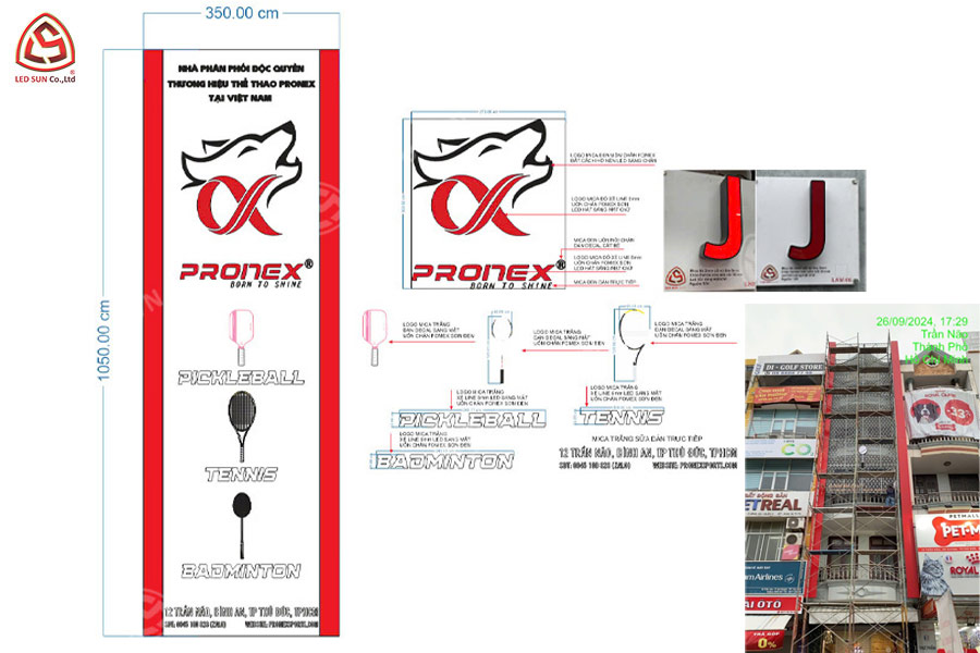 thiết kế mặt dựng