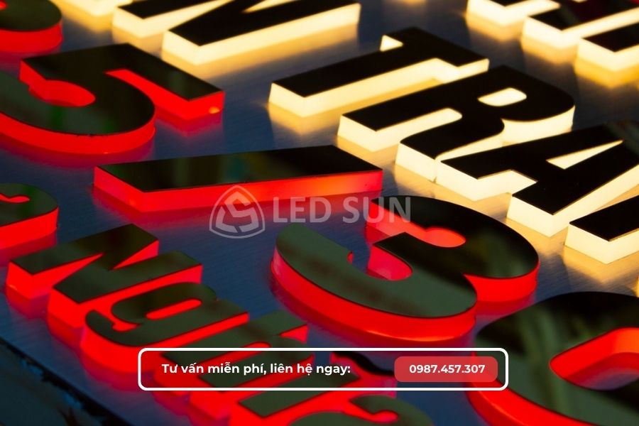 Gia công chữ inox quận tân phú