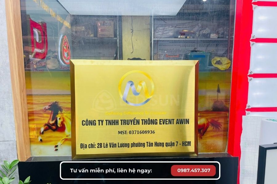 làm bảng tên công ty tphcm