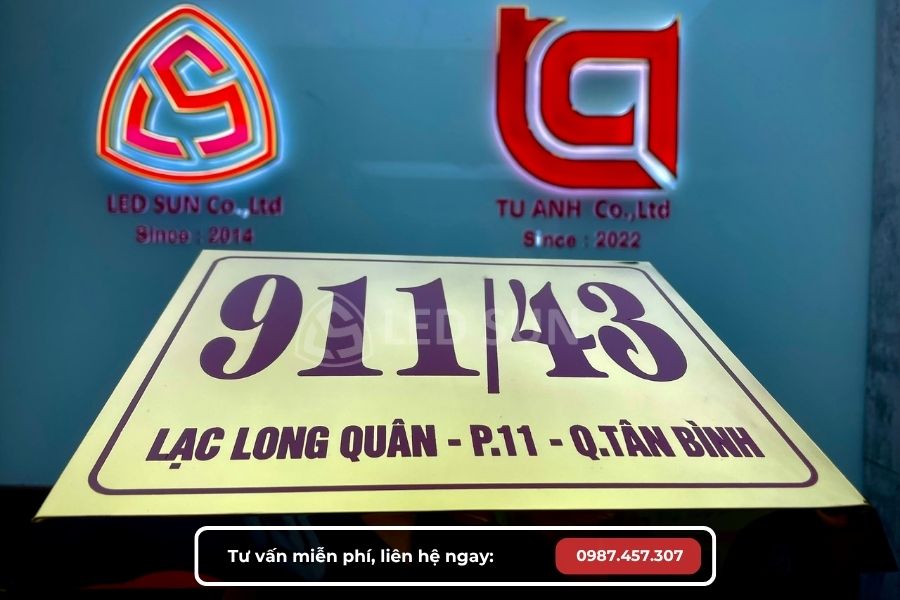 làm biển số nhà tphcm