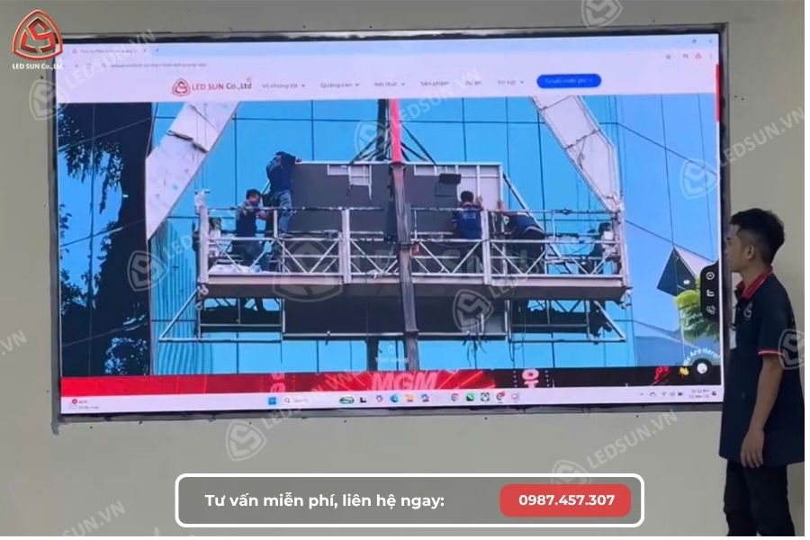 màn hình led cho nha hàng