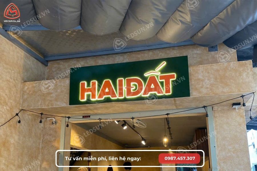 bảng hiệu phong cách xưa cũ