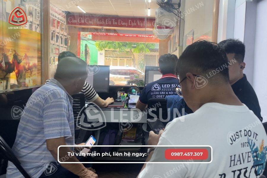 Tiếp nhận yêu cầu và tư vấn làm biển số nhà quận 6