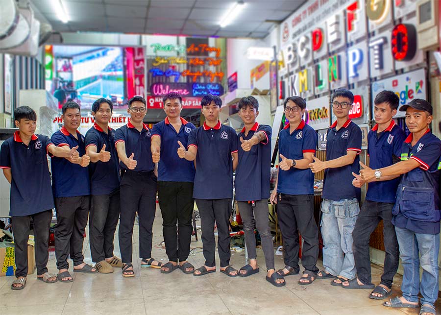 Làm bảng hiệu Bình Chánh