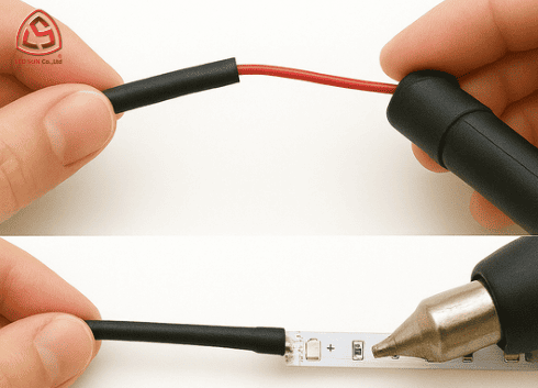 Cách hàn đèn led dây