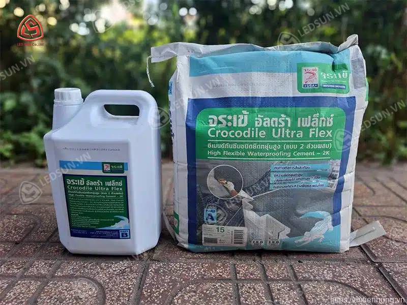 Vật liệu chống thấm xi măng 2K
