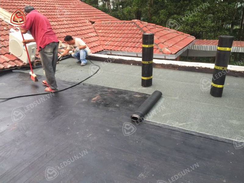 Chống thấm mái bê tông