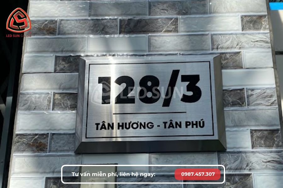 Tầm quan trọng của biển số nhà Quận 12