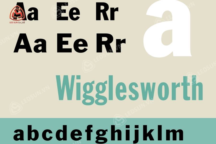 Font chữ quảng cáo Việt hóa Montserrat