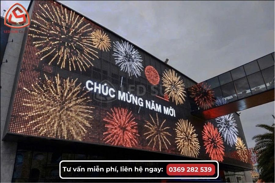 Dự án màn hình LED ngoài trời tại Thị trấn Hoàng Hôn của Sun Group được thực hiện bởi Led Sun