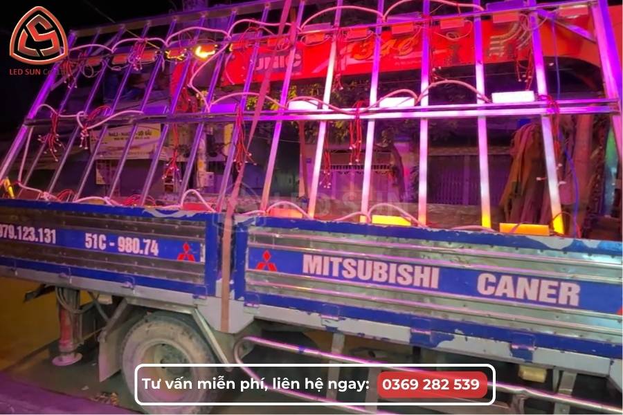 Led Sun vận chuyển khung và module màn hình LED cho dự án ngoài trời