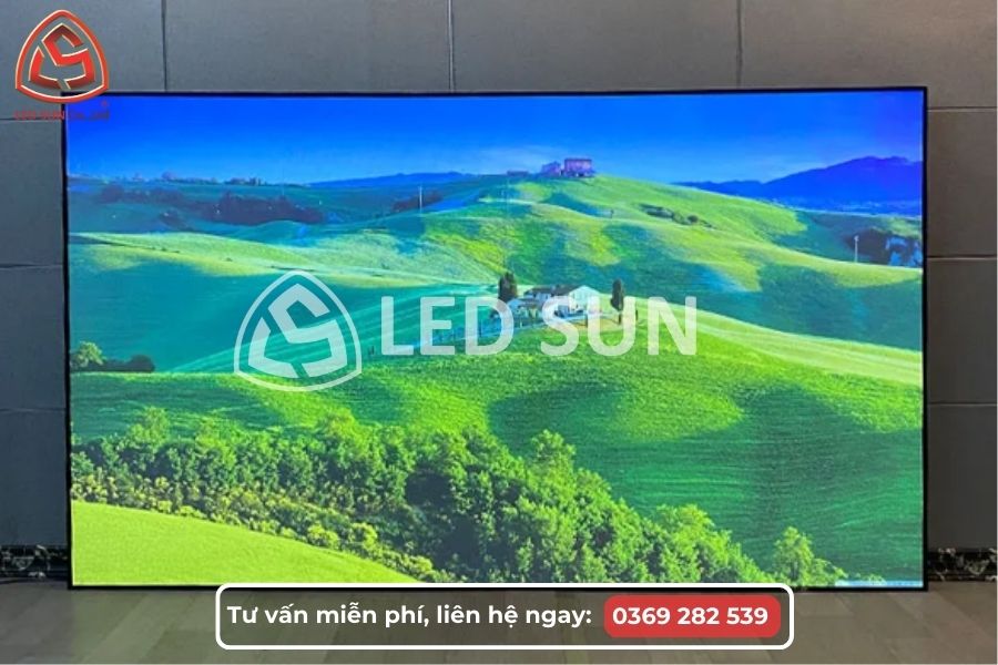 Màn hình LED P1 trong nhà hiển thị hình ảnh độ nét cao, màu sắc chi tiết